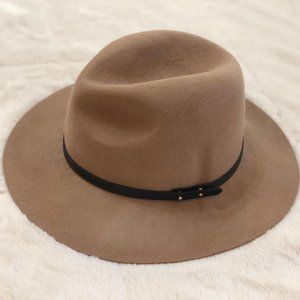 Suede Fedora Hat